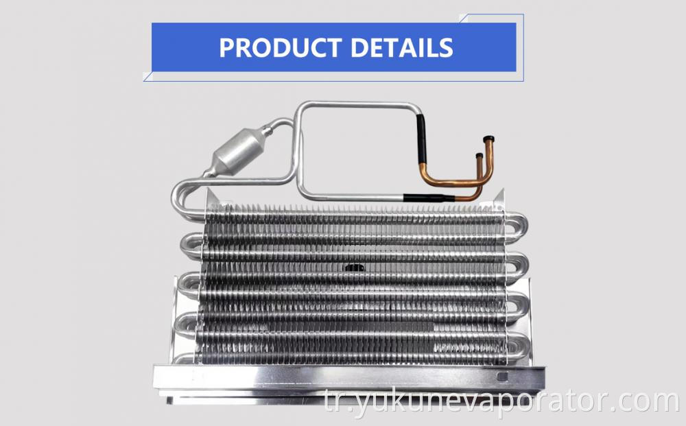Alüminyum tüp alüminyum yüzgeç bakır tüpü Aluminum Tube Aluminum Fin Copper Tube